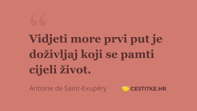 Antoine de Saint-Exupéry citat o moru