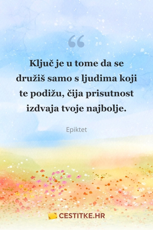 Epiktet izreka o ljudima